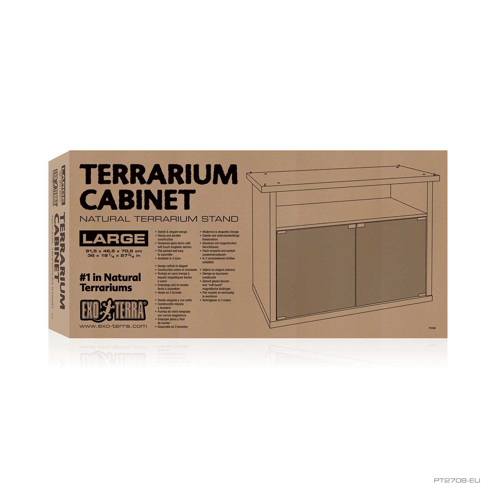 niko0917 Exo Terra 大型温室・ショーケース Terrarium Cabinet Large
