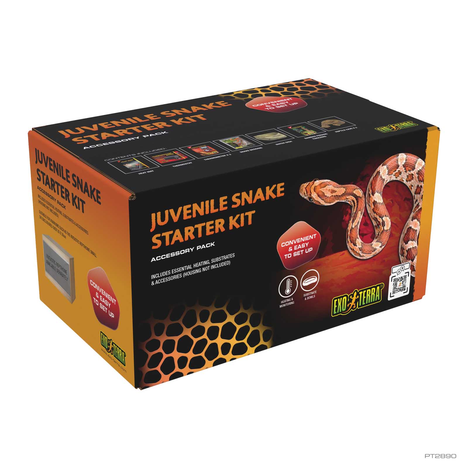 ball python exo terra snake kit