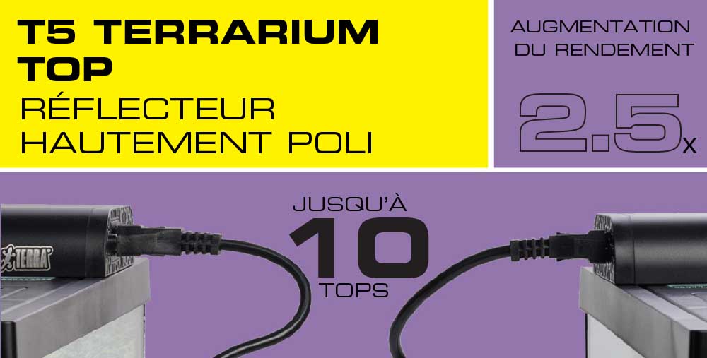 Nouvel &eacute;clairage UVB VHO T5